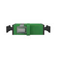 Adapter SC/APC Duplex OS2 green with shutter