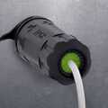 InLine Fiber optic coupler SC, short, IP68, 2x SC socket, M20